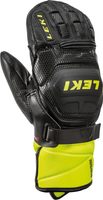 LEKI Worldcup Race Flex S Junior Mitt, black-ice lemon