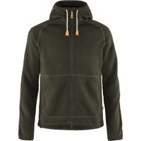 FJÄLLRÄVEN Övik Fleece Hoodie M Deep Forest