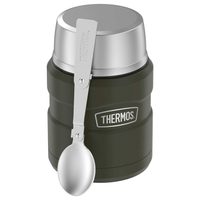 THERMOS Food thermos with folding spoon and cup 470 ml military green