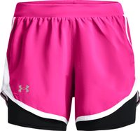UNDER ARMOUR UA Fly By 2.0 2N1 Short-PNK