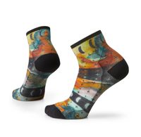 SMARTWOOL W BIKE ZC CELESTIAL PRINT ANKLE, multi color