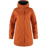 FJÄLLRÄVEN Kiruna Padded Parka W, Terracotta Brown