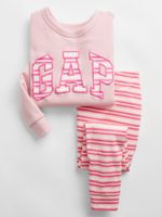 GAP 741731-00 Dětské pyžamo s logem Růžová