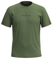 SMARTWOOL LOGO GRAPHIC SS TEE SLIM FIT, fern green