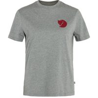 FJÄLLRÄVEN Fox Boxy Logo Tee W Grey-Melange