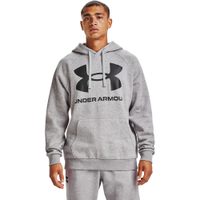 UNDER ARMOUR UA Rival Fleece Big Logo HD, Gray/black