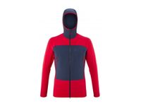 MILLET FUSION XCS HOODIE M ROUGE/SAPHIR