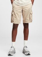 GAP 440760-04 Kraťasy twill cargo GapFlex Béžová