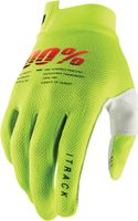 ITRACK Youth Gloves Fluo-Yellow