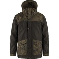 FJÄLLRÄVEN Värmland Wool Jacket M, Dark Olive-Dark Olive Camo