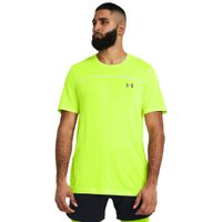 UNDER ARMOUR Rush Seamless Novelty SS, High-Vis Yellow / White / Black