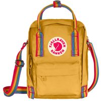 FJÄLLRÄVEN Kånken Rainbow Sling 2,5 Ochre-Rainbow Pattern