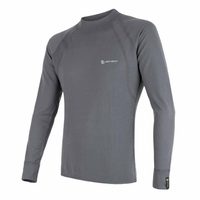 SENSOR DOUBLE FACE men's long sleeve shirt grey