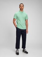 GAP 841977-03 Polo tričko stripe Zelená