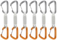 MAMMUT Sender Wire 12 cm 6-Pack Quickdraws, light grey-gold