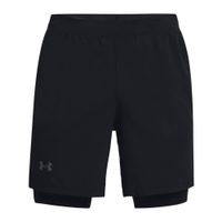 UNDER ARMOUR UA Launch SW 7'' 2N1 Short, Black