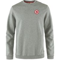 FJÄLLRÄVEN 1960 Logo Badge Sweater M Grey-Melange