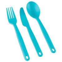 Camp Cutlery Set - 3pc Pacific Blue