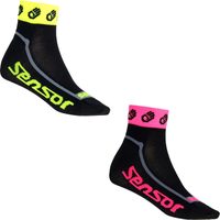 SENSOR 2-PACK RACE LITE SMALL HANDS reflex žlutá-růžová - 1/2