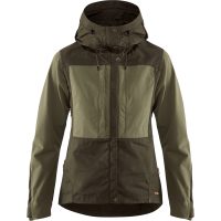 FJÄLLRÄVEN Keb Jacket W Deep Forest-Laurel Green