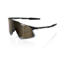 100% HYPERCRAFT, Matte Black - Soft Gold Mirror Lens