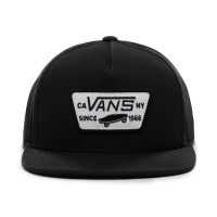 VANS FULL PATCH SNAPBACK BOYS true black