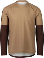 POC M's Essential MTB LS Jersey Jasper Brown