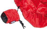 Rain Flap S red - backpack rain cover