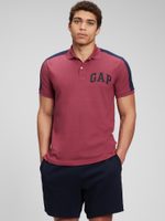GAP 841975-00 Polo tričko s logem GAP Červená