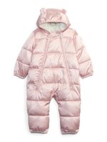 GAP 784346-00 Baby zimní kombinéza Růžová