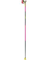 LEKI HRC max, neonpink-neonyellow-carbon structure