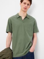 GAP 867876-03 Polo tričko s rozhalenkou Zelená
