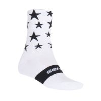 SENSOR STARS white/black socks