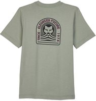 FOX Yth Exploration Prem Ss Tee Grey Vintage