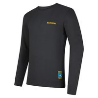 LA SPORTIVA Climbing on the Moon Sweatshirt M Carbon/Giallo