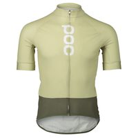 POC M's Essential Road Logo Jersey Prehnite Green/Epidote Green