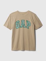 GAP 885758-00 Dětské tričko s logem Béžová