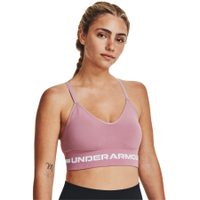 UNDER ARMOUR Seamless Low Long Bra-PNK