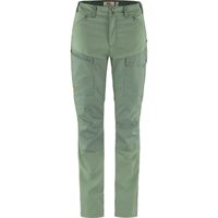 FJÄLLRÄVEN Abisko Midsummer Zip Off Trousers W Jade Green-Patina Green