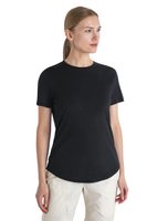 ICEBREAKER W Mer 125 Cool-Lite Sphere III SS Tee BLACK