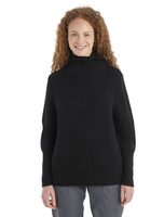 W Seevista Funnel Neck Sweater BLACK