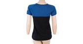 MERINO AIR PT ladies shirt with buttons blue/black