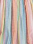 601069-01 Dětská pruhovaná sukně Barevná