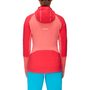 Eiswand Advanced ML Hooded Jacket Women, barberry-azalea