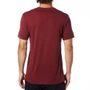 Triangulate Ss Tech Tee Heather Red