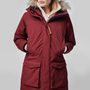 Nuuk Lite Parka W, Bordeaux Red