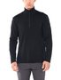 M Original LS Half Zip, BLACK