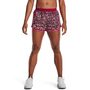 UA Fly By 2.0 Printed Short, Pink