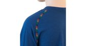 MERINO AIR SET children's long sleeve shirt + underpants dark blue