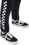 BY BASIC CHECK LOGO FLEECE PANT BOYS BLACK-WHITE